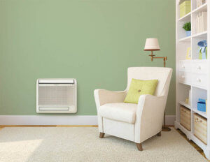 mitsubishi floor mount air handler ductless mini split cost