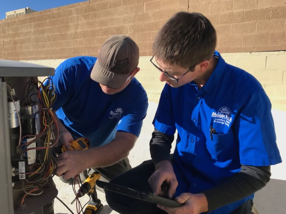 heat pump tuneup mesa