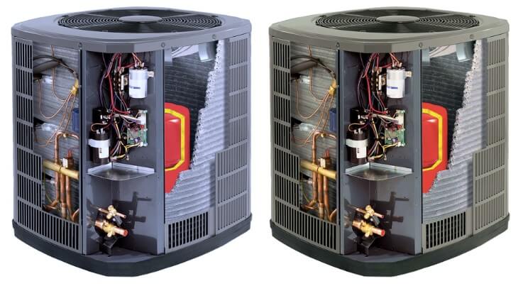 trane air conditoning vs american standard