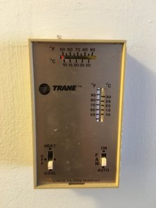 trane thermostat