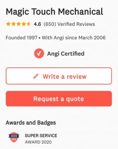 magic touch mechanical reviews fireplce service near me