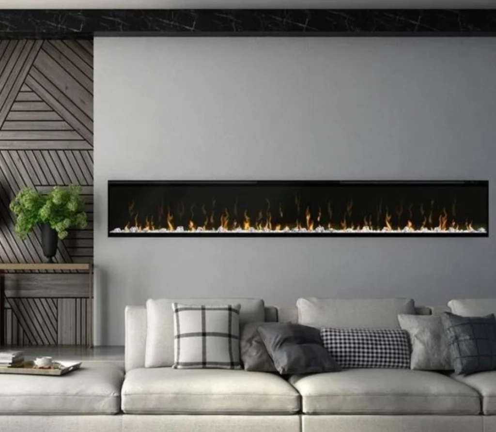 an electric fireplace installed in Phoenix - Scottsdale AZ